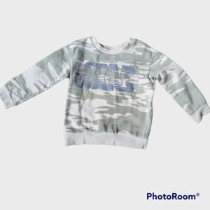 STAR WARS camo kids sweater Size 3T